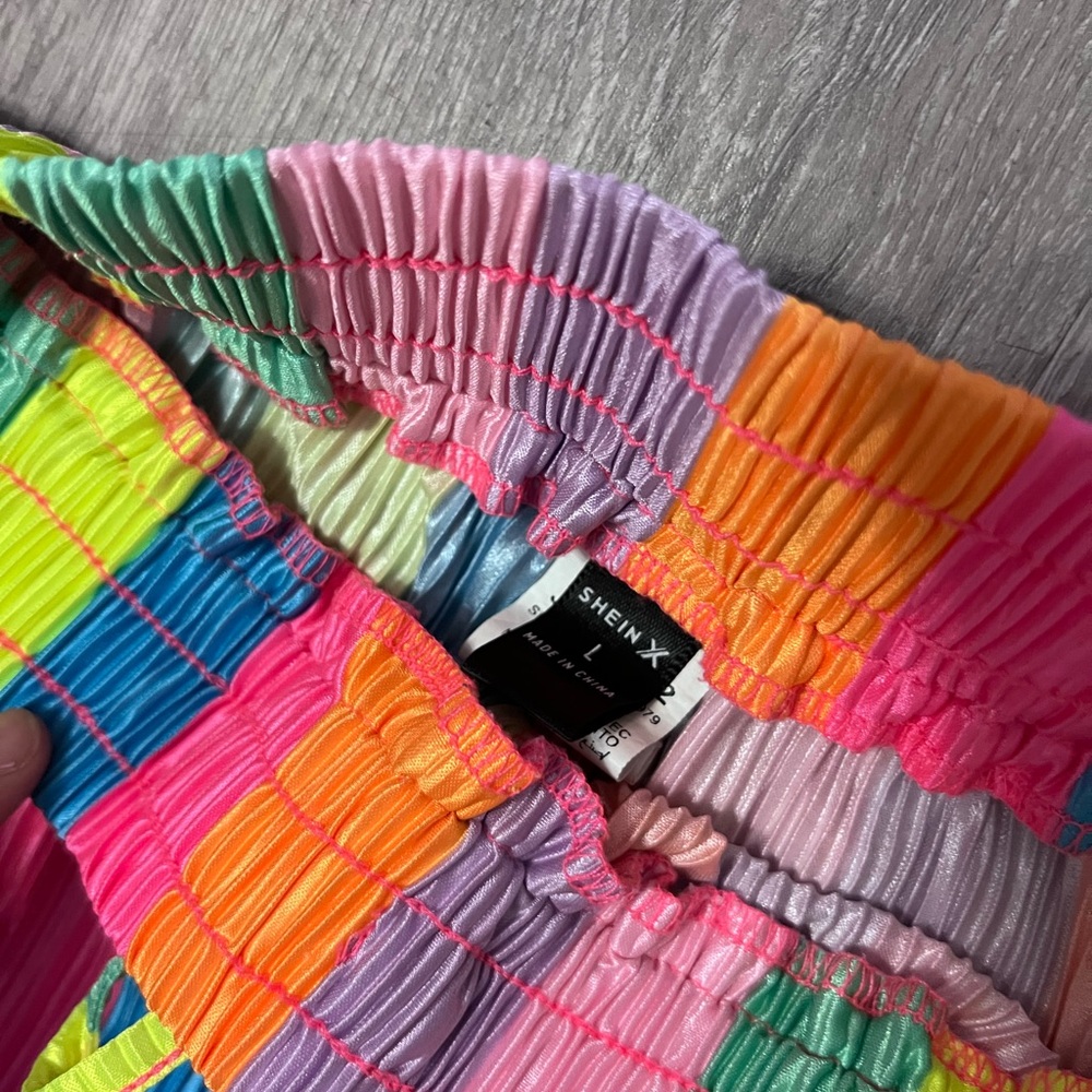 SHEIN Multicolor Striped Swim Coverup - Picture 5 of 5